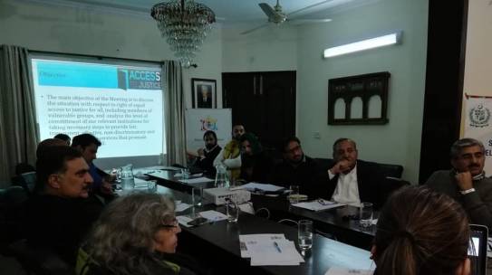 Shirakat at a consultation organised by PJN